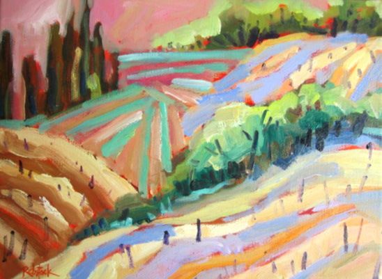 Paso View oil 9 x 12